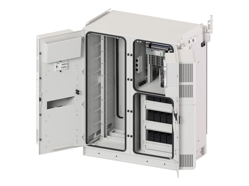 Vertiv™ NetSure™ X701 Multi-Bay Outdoor Enclosure Image